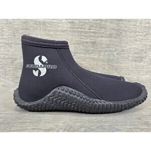 Scuba Pro Black Neoprene 5MM Diving Booties Size XS / 6
